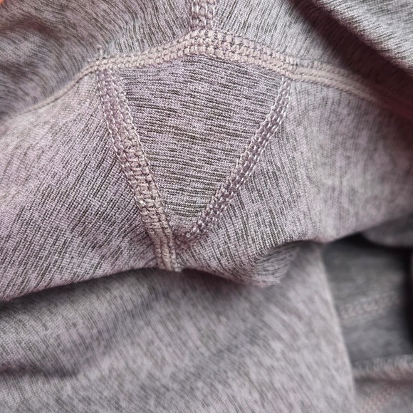 Joy Lab High Waisted Heathered Athletic Leggings Gray Workout Athleisure Medium - Picture 5 of 7